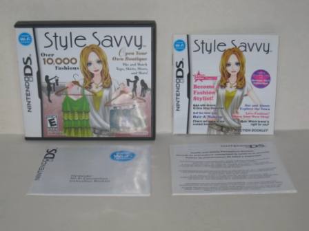 Style Savvy (CASE & MANUAL ONLY) - Nintendo DS